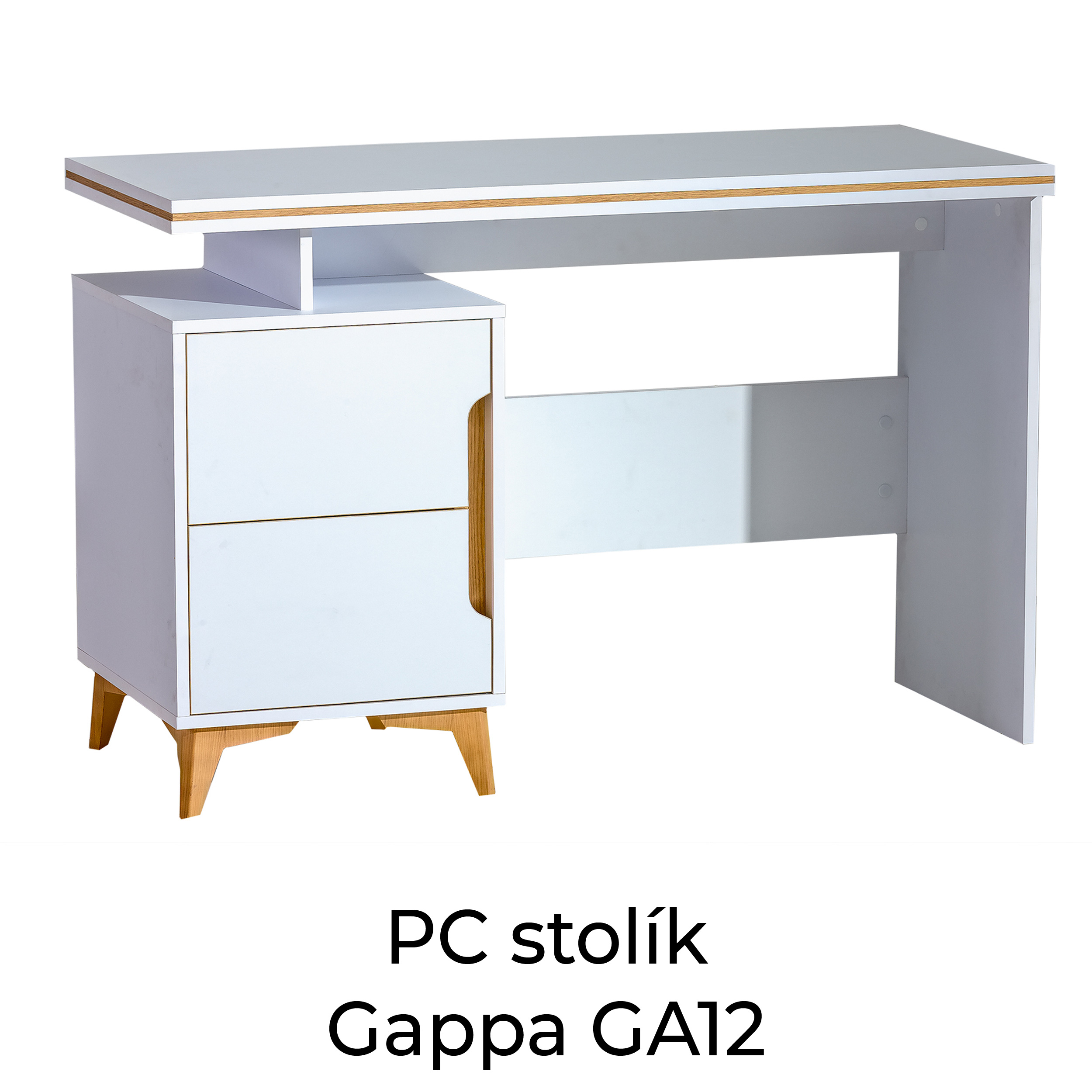 Moderný PC stôl do pracovne alebo do študentskej izby